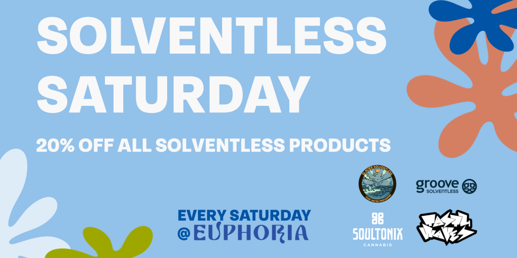 Solventless Saturday Banner